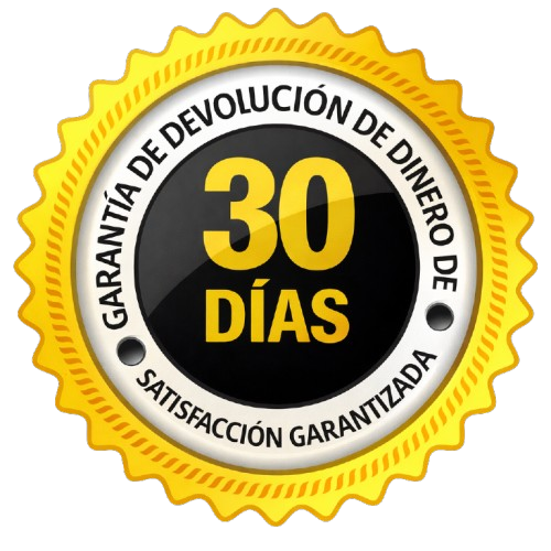 Garantía de devolución de dinero 30 días - Satisfacción garantizada GLPura